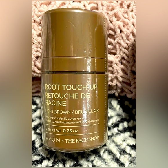 👩‍🦱 ROOT TOUCH UP Face Shop Avon LIGHT BROWN Sealed Discontinued Cover Grey - Picture 1 of 2